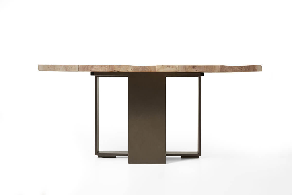 Tavolo legno e metallo